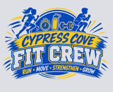 CYPRESS COVE FIT CREW SHIRT 2026 ASH GREY 50/50 TEE