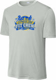 CYPRESS COVE FIT CREW SHIRT 2026 SILVER GREY WICKING POLY TEE