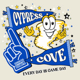 CYPRESS COVE COTTON SPIRIT SHIRT 2026/2027 SHORT SLEEVE COTTON NATURAL PENNANT DESIGN***FIRST ORDER***