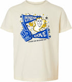 CYPRESS COVE COTTON SPIRIT SHIRT 2026/2027 SHORT SLEEVE COTTON NATURAL PENNANT DESIGN***FIRST ORDER***