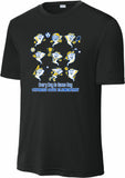 CYPRESS COVE SPIRIT 26/27 BLACK WICKING TEE MULTI-SPORT DESIGN ***FIRST ORDER***