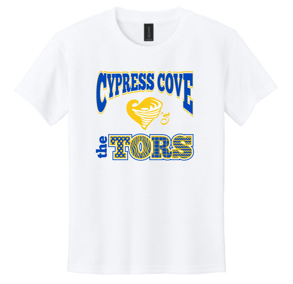 CYPRESS COVE COTTON NEW SPIRIT SHIRT 2025/2026 SHORT SLEEVE WHITE  ***SECOND ORDER***
