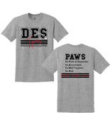 DEQUINCY ELEMENTARY SPIRIT THEME 25/26 SPORT GREY SHORT SLEEVE **FIRST ORDER**