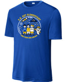 EK KEY THEME SPIRIT SHIRT ROYAL SHORT SLEEVE WICKING 26/27 FIRST ORDER