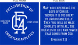 SHS FCA CLUB ROYAL BLUE SHIRTS