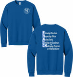FRASCH SPIRIT SHIRTS '26-'27 ROYAL BLUE SWEATSHIRT ***SECOND ORDER***