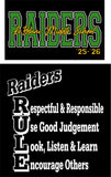 LMS SPIRIT SHIRTS 25/26 SHORT SLEEVE BLACK ***SECOND ORDER***