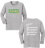 LMS SPIRIT SHIRTS 25/26 LONG SLEEVE GREY ***SECOND ORDER***