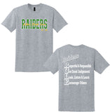 LMS SPIRIT SHIRTS 25/26 SHORT SLEEVE GREY ***SECOND ORDER***