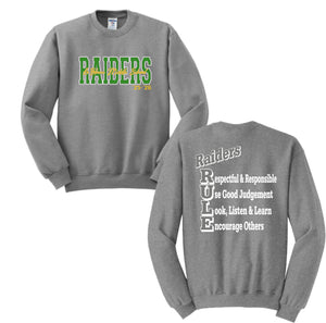 LMS SPIRIT SHIRTS 25/26 SWEATSHIRT GREY ***SECOND ORDER***