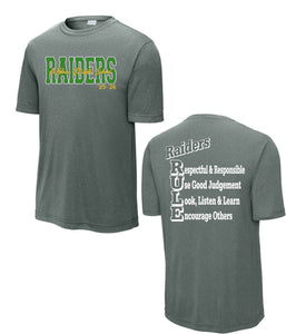 LMS SPIRIT SHIRTS 25/26 WICKING POLYESTER GREY ***SECOND ORDER***