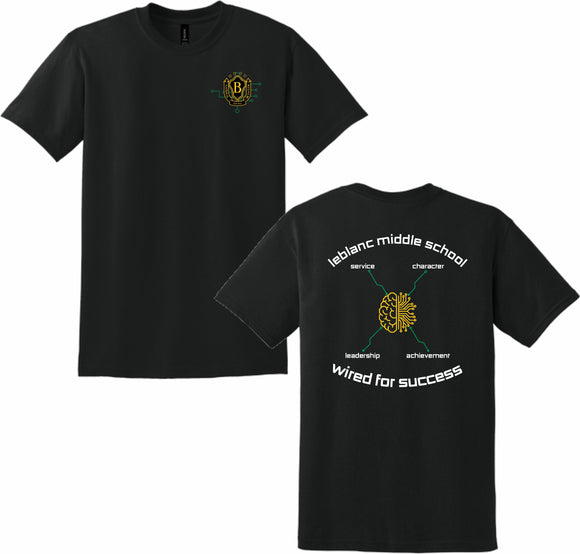 LMS BETA CLUB 2025/2026 BLACK SHORT SLEEVE