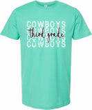 ***THIRD GRADE*** NELSON ELEMENTARY 26/27 MINT GREEN ***FIRST ORDER***