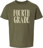 ***FOURTH GRADE*** NELSON ELEMENTARY 26/27 MILITARY GREEN ***FIRST ORDER***