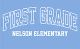***FIRST GRADE*** NELSON ELEMENTARY 26/27 CAROLINA BLUE ***FIRST ORDER***