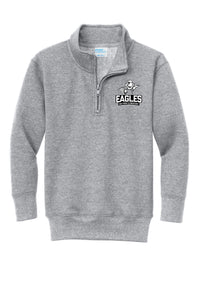 OAK PARK ELEMENTARY OXFORD GREY 1/4 ZIP SWEAT 25/26***THIRD ORDER***