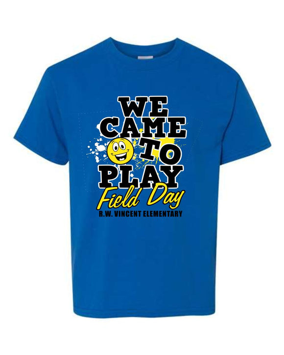 ***3RD GRADE*** NEON BLUE RW VINCENT FIELD DAY 2024