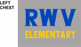 RW VINCENT SPIRIT SHIRTS 2026/2027 GREY QUARTER ZIP SWEATSHIRT ***FIRST ORDER***