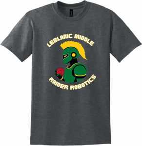 LMS ROBOTICS CLUB 2025/2026 DARK HEATHER GREY SHORT SLEEVE