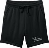 ROXANNE'S BELLA CANVAS SPONGE FLEECE SWEATSHORT WITH 1 COLOR LOGO