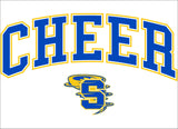 SHS CHEER TORS WHITE 100% POLY WICKING 2026