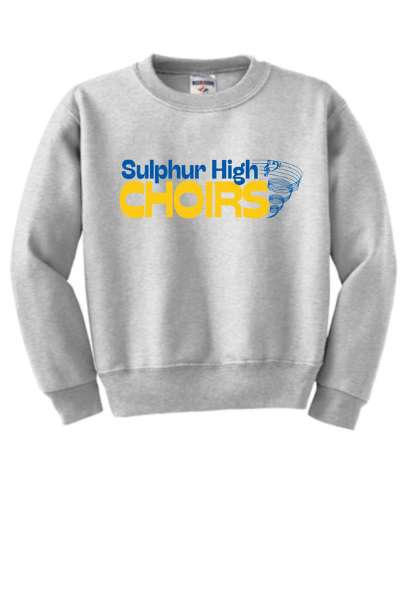 SHS CHOIR ASH GREY SWEATSHIRT ***FALL ORDER***