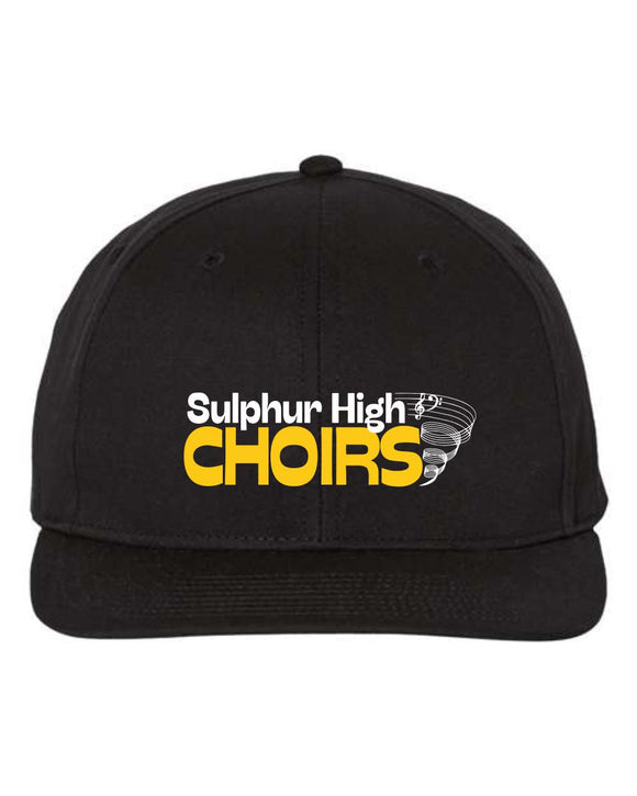 SHS CHOIR RICHARDSON 6 PANEL BLACK TWILL CAP-ADULT ***FALL ORDER***