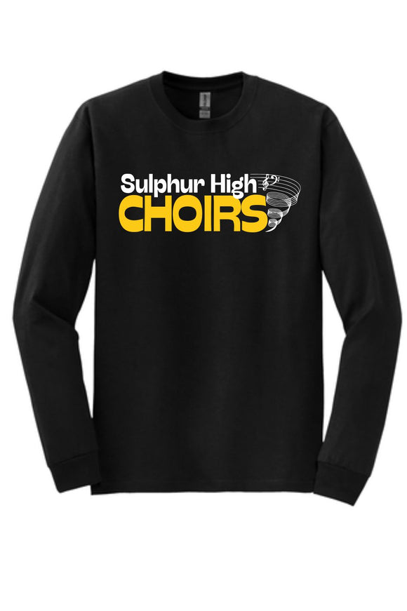 SHS CHOIR BLACK LONG SLEEVE SHIRT ***FALL ORDER***