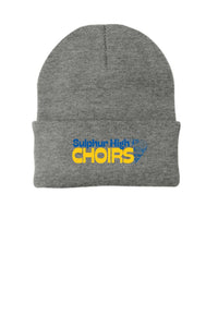 SHS CHOIR KNIT BEANIE HEATHER GREY-ADULT ***FALL ORDER***