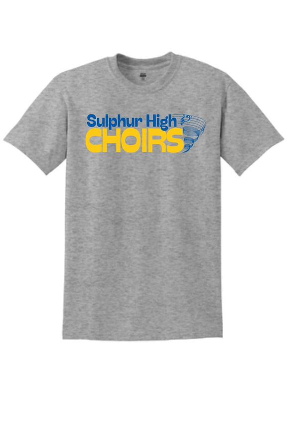 SHS CHOIR SPORT GREY SHORT SLEEVE SHIRT ***FALL ORDER***