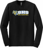 SHS ***GIRLS BASKETBALL*** BLACK LONG SLEEVE 50/50 2026