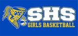 SHS ***GIRLS BASKETBALL*** ROYAL BLUE SHORT SLEEVE 50/50 2026