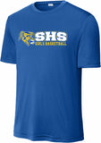 SHS ***GIRLS BASKETBALL*** ROYAL BLUE SHORT SLEEVE WICKING 2026