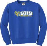 SHS ***GIRLS BASKETBALL*** ROYAL BLUE SWEATSHIRT 50/50 2026
