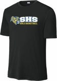 SHS ***GIRLS BASKETBALL*** BLACK SHORT SLEEVE WICKING 2026