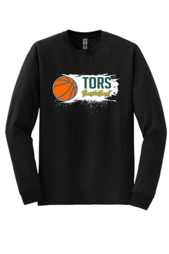 SHS ***BASKETBALL*** BLACK LONG SLEEVE 50/50