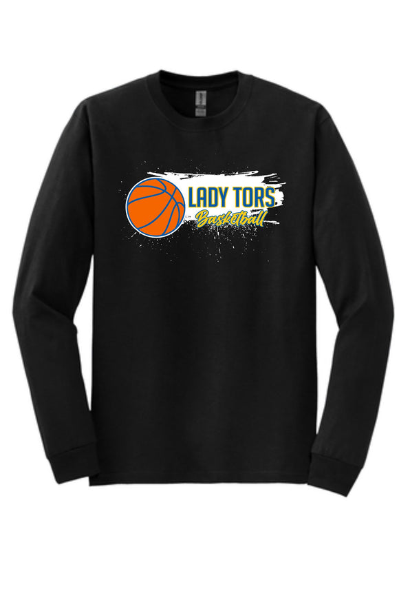 SHS ***GIRLS BASKETBALL*** BLACK LONG SLEEVE 50/50