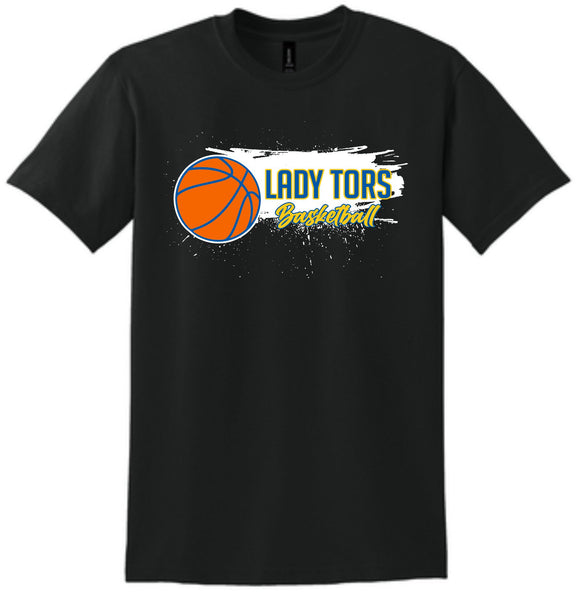 SHS ***GIRLS BASKETBALL*** BLACK SHORT SLEEVE 50/50