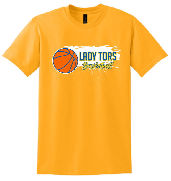 SHS ***GIRLS BASKETBALL*** GOLD SHORT SLEEVE 50/50