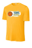 SHS ***BASKETBALL*** GOLD SHORT SLEEVE WICKING