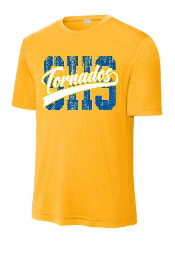 SHS BASKETBALL ***GENERIC*** GOLD SHORT SLEEVE WICKING