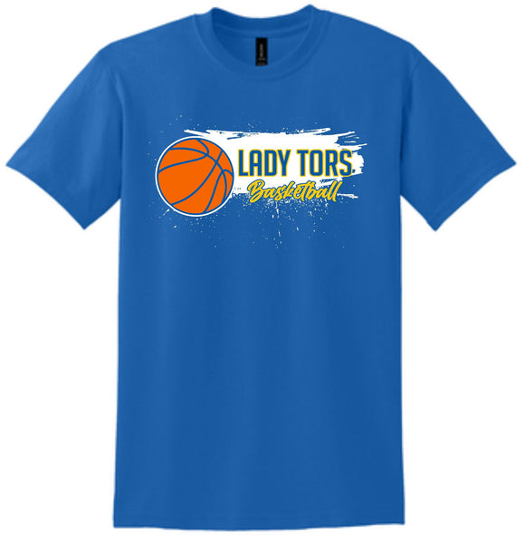 SHS ***GIRLS BASKETBALL*** ROYAL BLUE SHORT SLEEVE 50/50