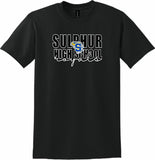 SHS ROYALS 2026 BLACK SHORT SLEEVE TEE