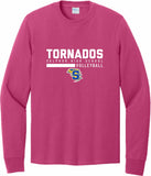 SHS VOLLEYBALL HOT PINK 50/50 LONG SLEEVE 2026 NEW DESIGN