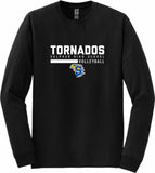 SHS VOLLEYBALL BLACK 50/50 LONG SLEEVE 2026 NEW DESIGN