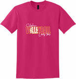 SHS VOLLEYBALL HOT PINK 50/50 SHORT SLEEVE 2026 REPEAT DESIGN