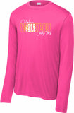 SHS VOLLEYBALL NEON PINK WICKING LONG SLEEVE 2026 REPEAT DESIGN