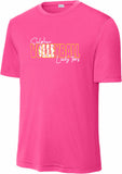 SHS VOLLEYBALL NEON PINK WICKING SHORT SLEEVE 2026 REPEAT DESIGN