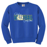 SHS VOLLEYBALL ROYAL SWEATSHIRT 2026 REPEAT DESIGN