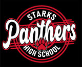 STARKS SPIRIT 2026-2027 BLACK COTTON SHORT SLEEVE DESIGN 2 ***FIRST ORDER***